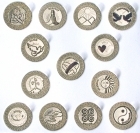 104 Silver English-card Wedding coins 104 Silver English-card Wedding coins
